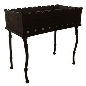 Мангал чугунный Балезино на 10 шампуров