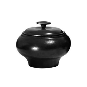 Чугунок печной Ситон эмалированный 1,5 л с крышкой