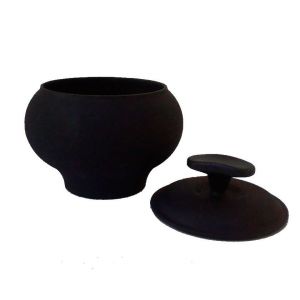 Горшок чугунный Ситон с крышкой без покрытия 4 л