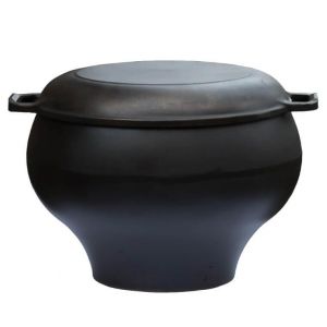 Горшок чугунный Апекс с крышкой-сковородой 6 л